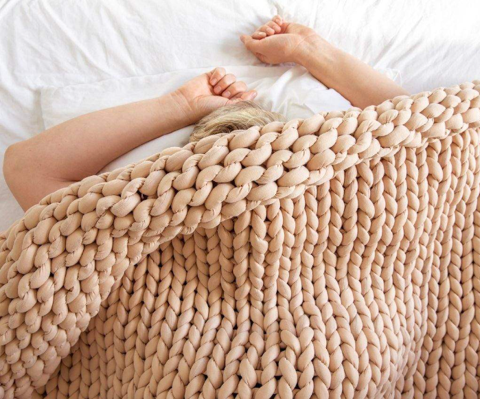 Anzley Heavy Knitted Blanket