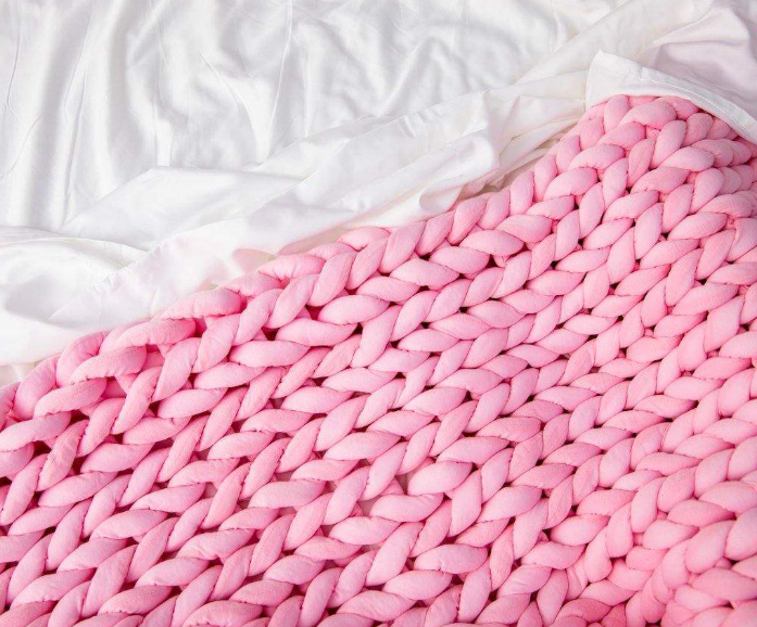 Anzley Heavy Knitted Blanket