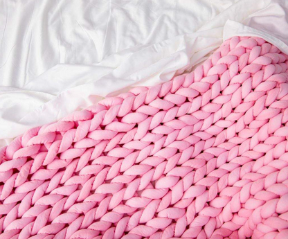 Anzley Heavy Knitted Blanket